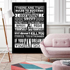 Success by TypeLike on GIANT ART - multicolor inspirational