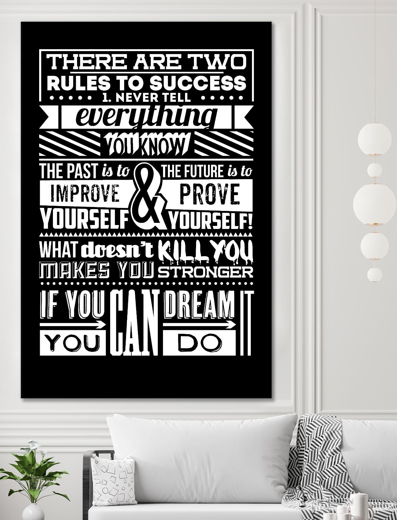 Success by TypeLike on GIANT ART - multicolor inspirational