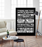 Success by TypeLike on GIANT ART - multicolor inspirational