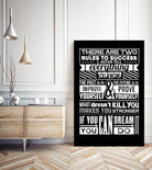 Success by TypeLike on GIANT ART - multicolor inspirational