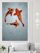 3 friends by Incado on GIANT ART - multicolor animals