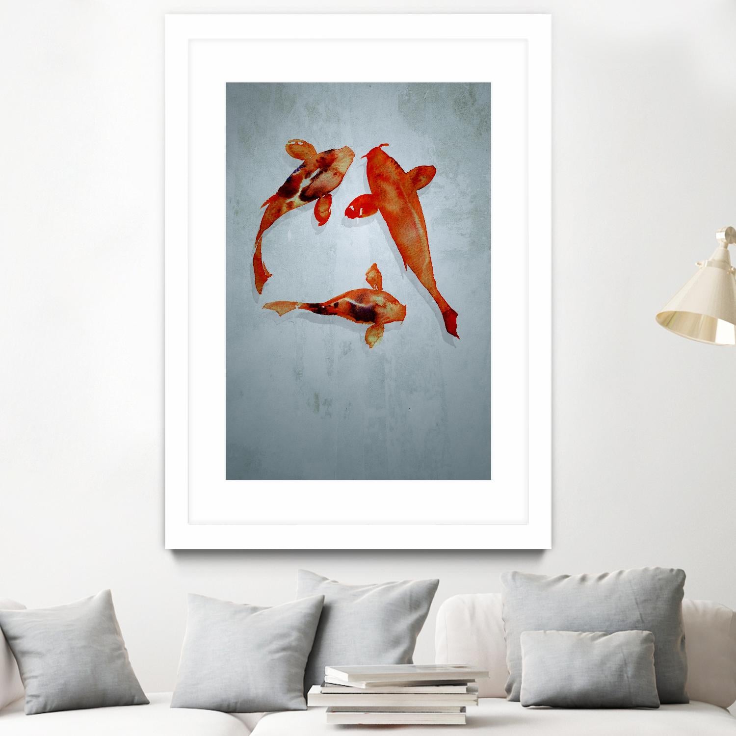 3 friends by Incado on GIANT ART - multicolor animals