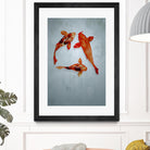 3 friends by Incado on GIANT ART - multicolor animals