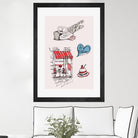 Paris II by TypeLike on GIANT ART - multicolor people/places; cuisine