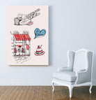 Paris II by TypeLike on GIANT ART - multicolor people/places; cuisine