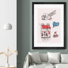 Paris II by TypeLike on GIANT ART - multicolor people/places; cuisine