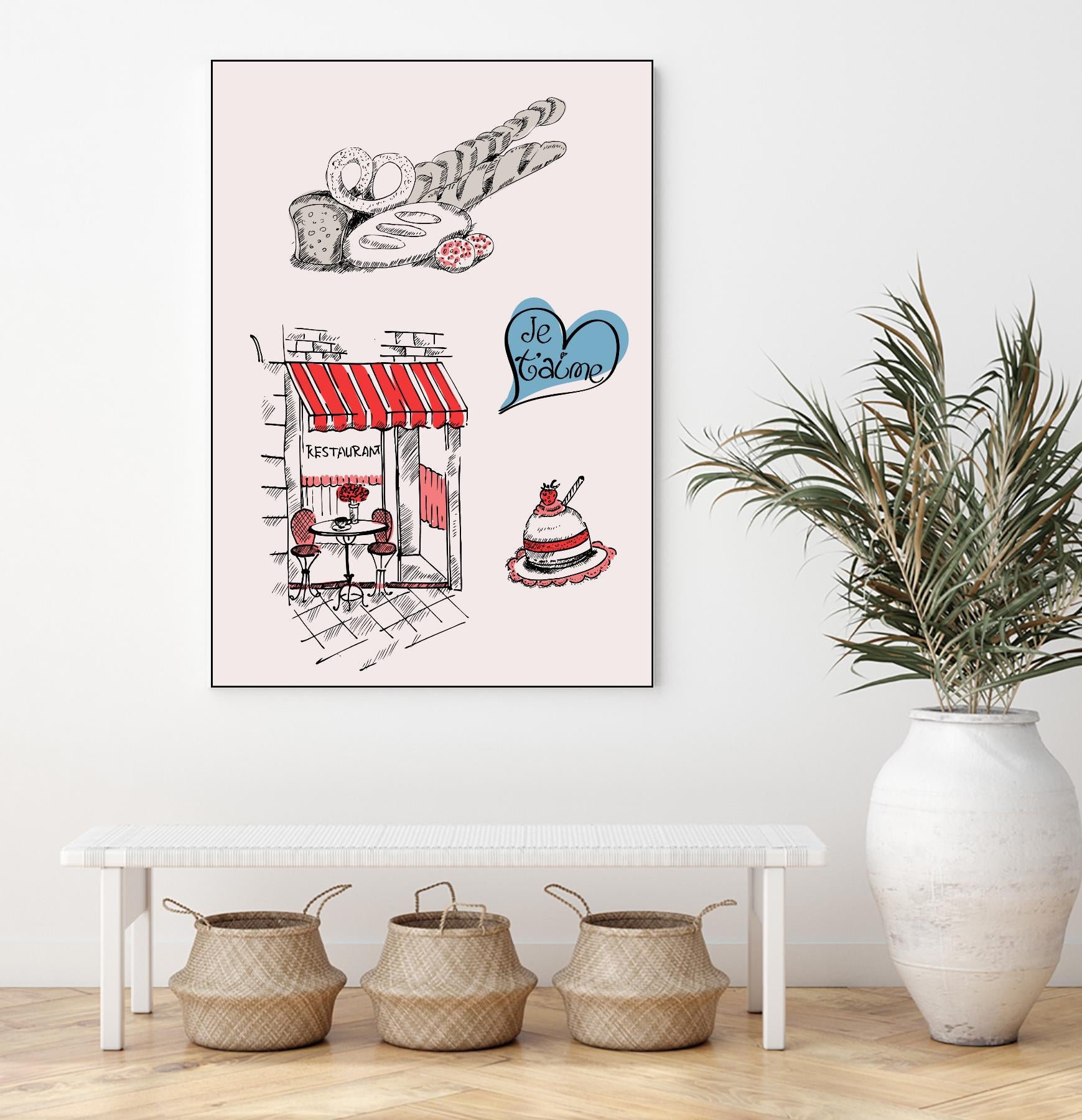 Paris II by TypeLike on GIANT ART - multicolor people/places; cuisine