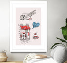 Paris II by TypeLike on GIANT ART - multicolor people/places; cuisine