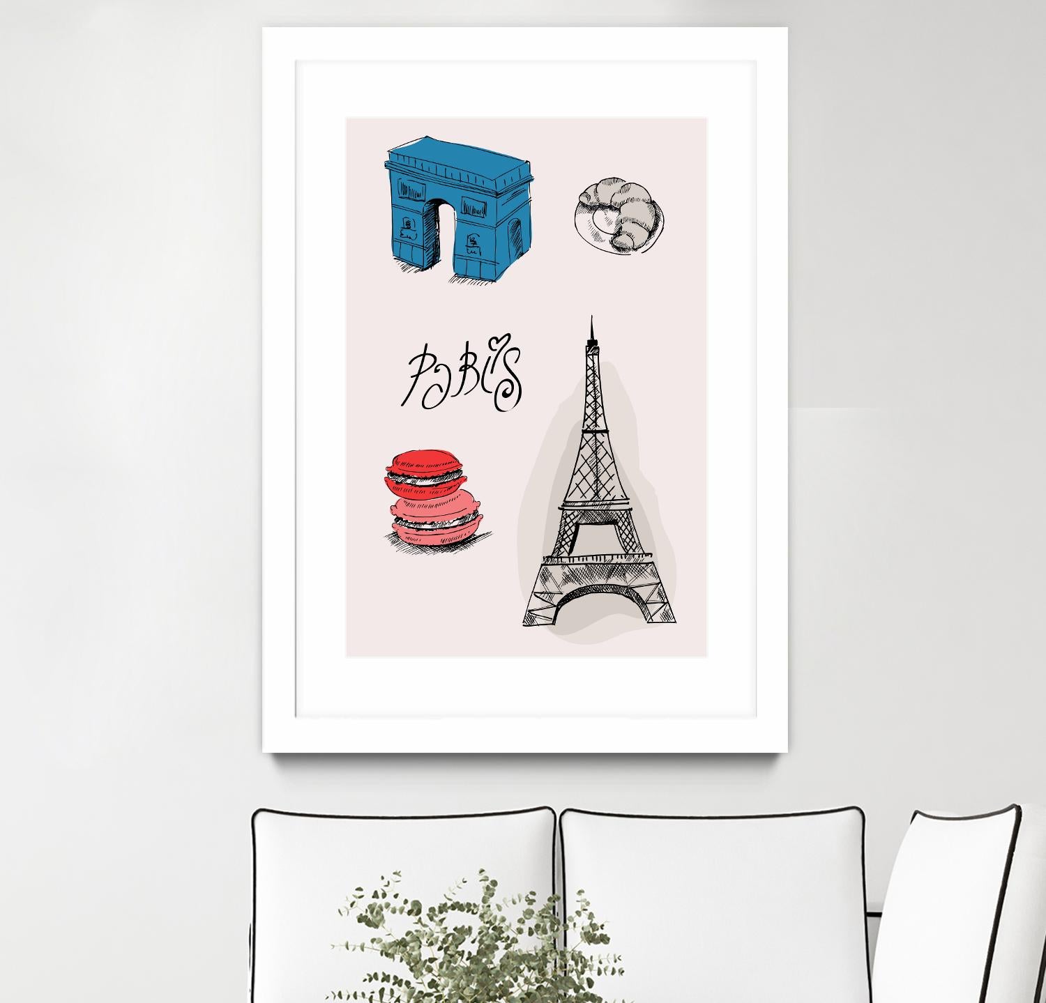 Paris III by TypeLike on GIANT ART - multicolor people/places; cuisine