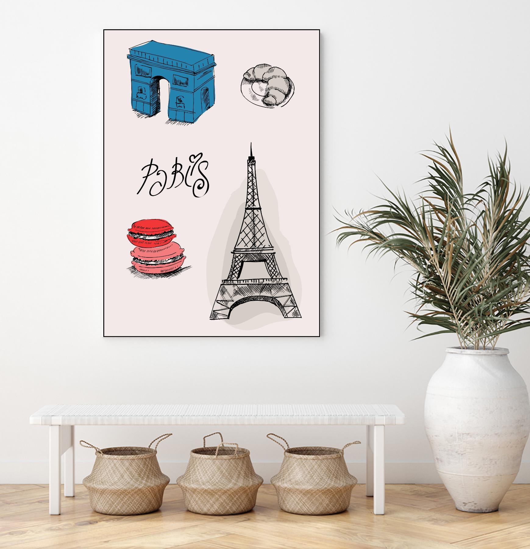 Paris III by TypeLike on GIANT ART - multicolor people/places; cuisine