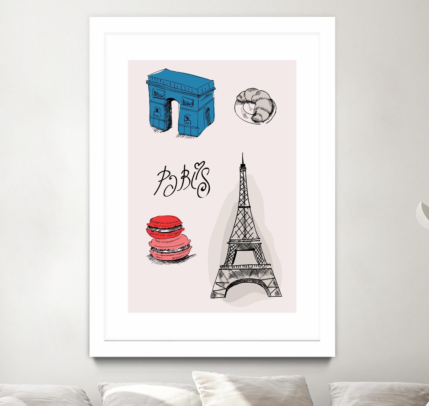 Paris III by TypeLike on GIANT ART - multicolor people/places; cuisine