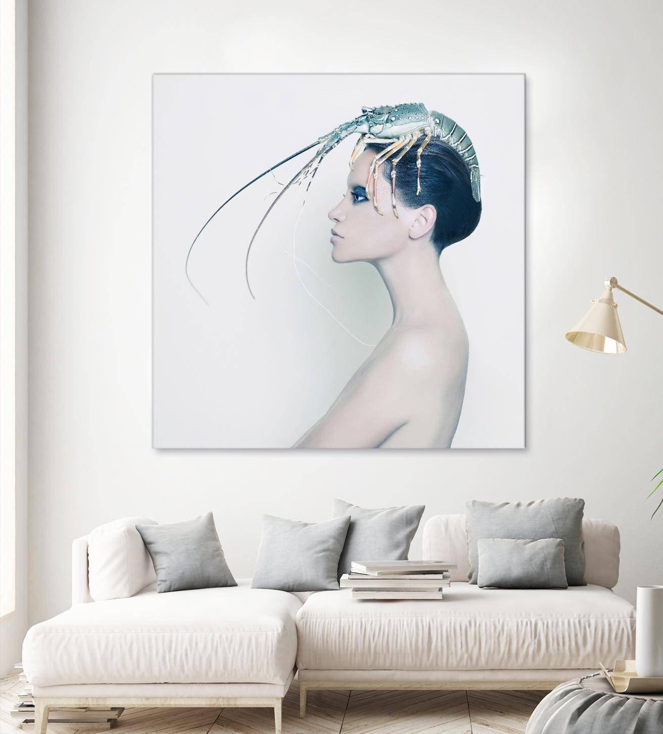 The Lady and the Hummer by Incado on GIANT ART - multicolor photography; figurative