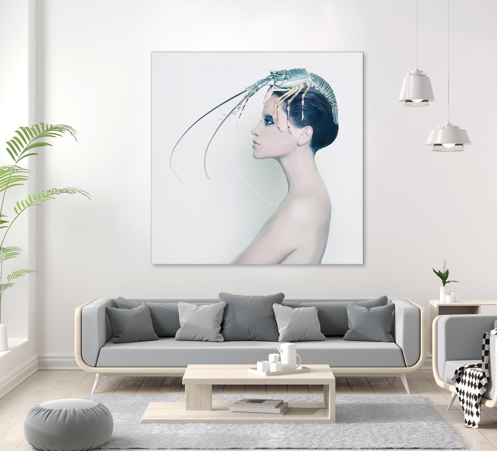 The Lady and the Hummer by Incado on GIANT ART - multicolor photography; figurative