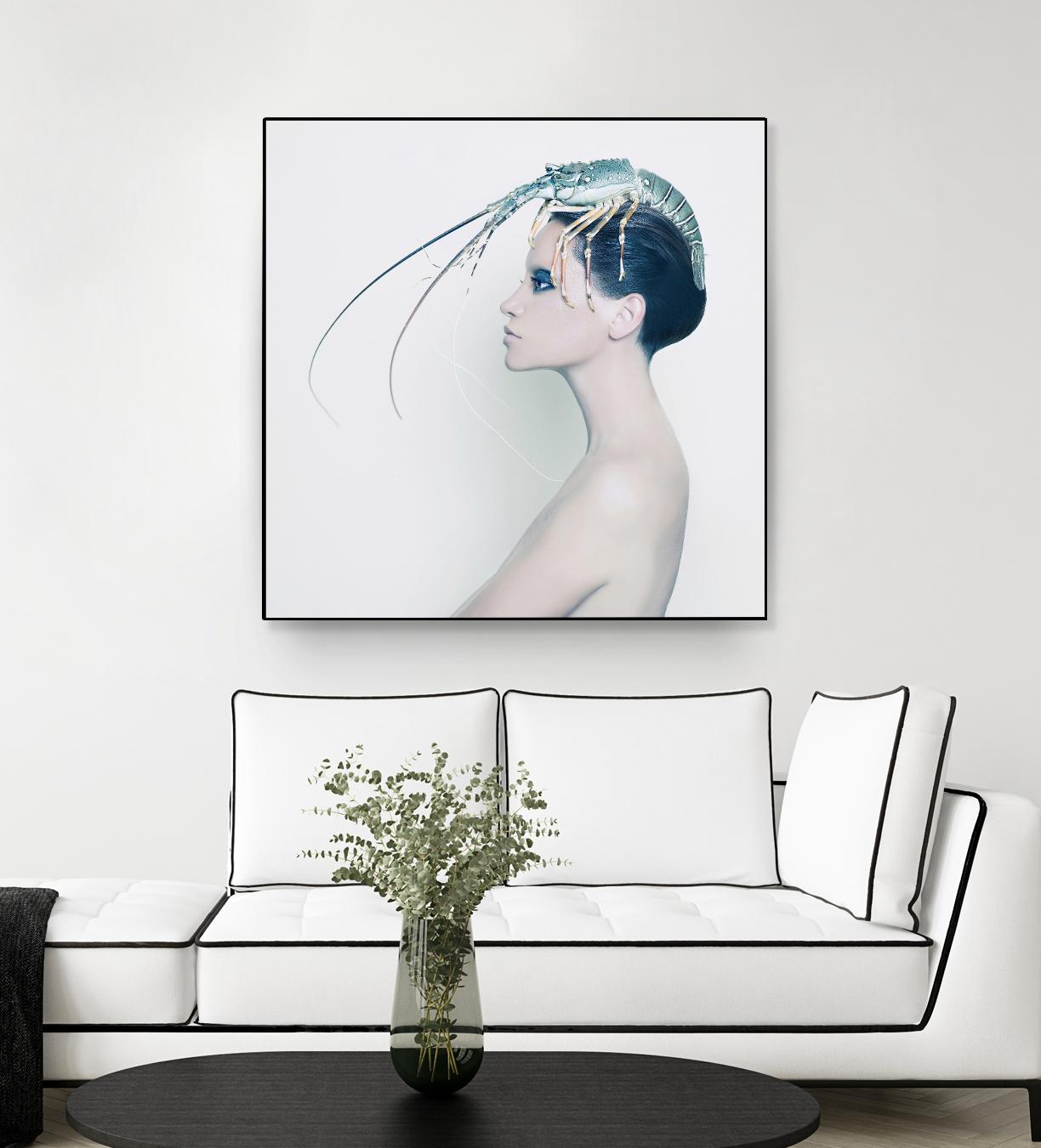 The Lady and the Hummer by Incado on GIANT ART - multicolor photography; figurative