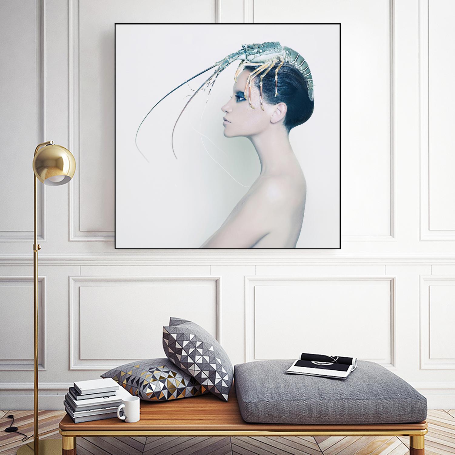 The Lady and the Hummer by Incado on GIANT ART - multicolor photography; figurative