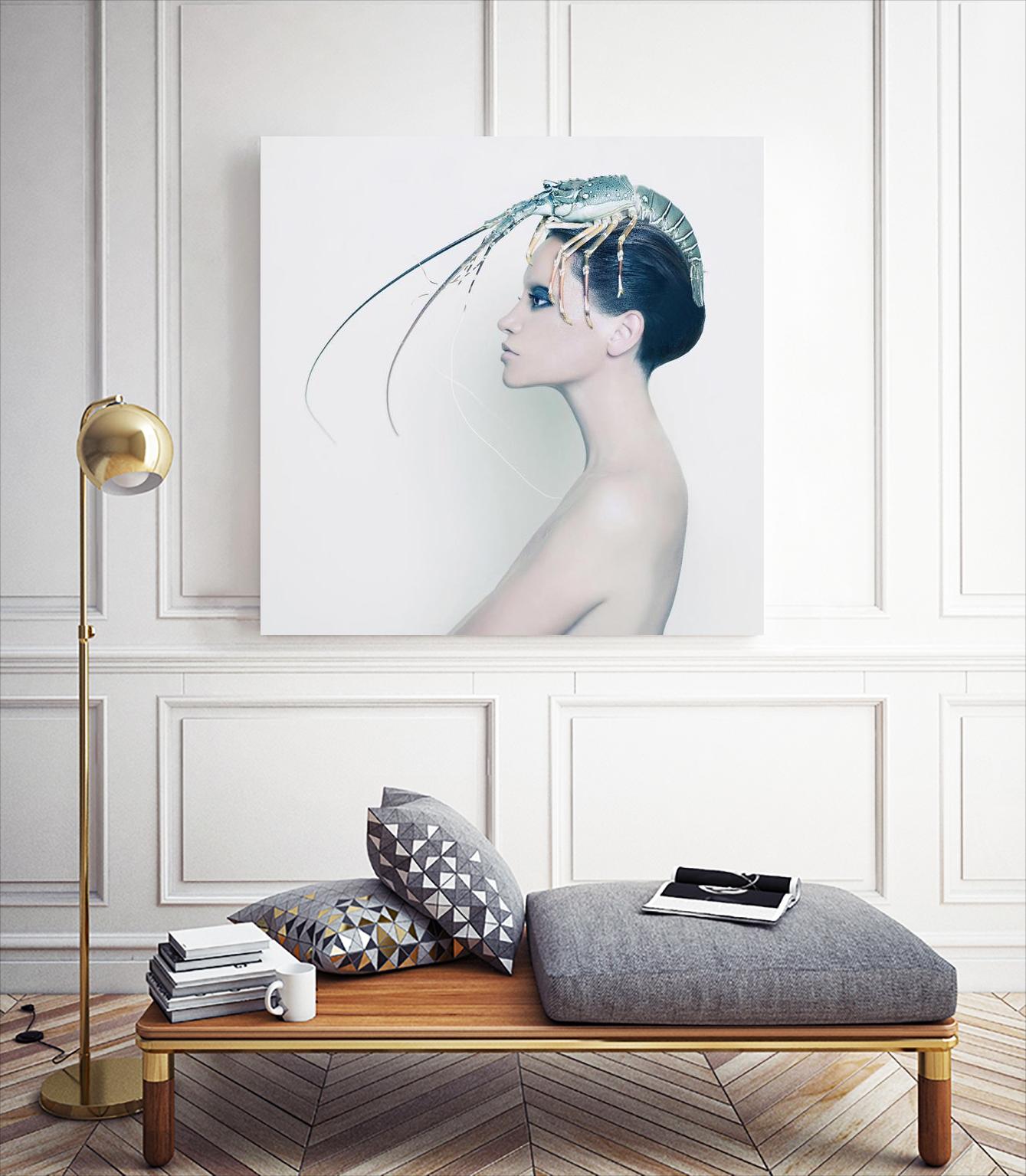 The Lady and the Hummer by Incado on GIANT ART - multicolor photography; figurative