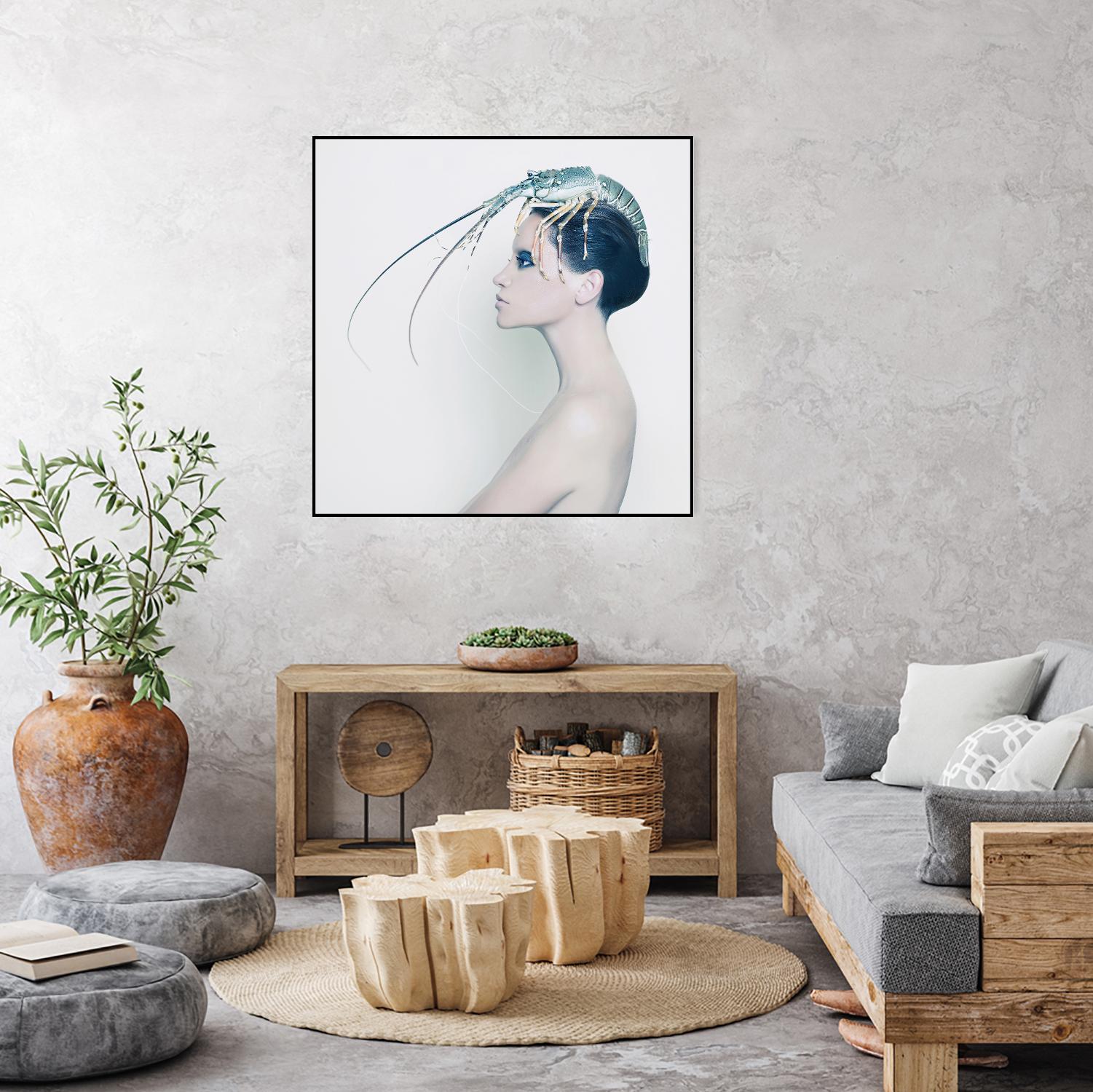 The Lady and the Hummer by Incado on GIANT ART - multicolor photography; figurative