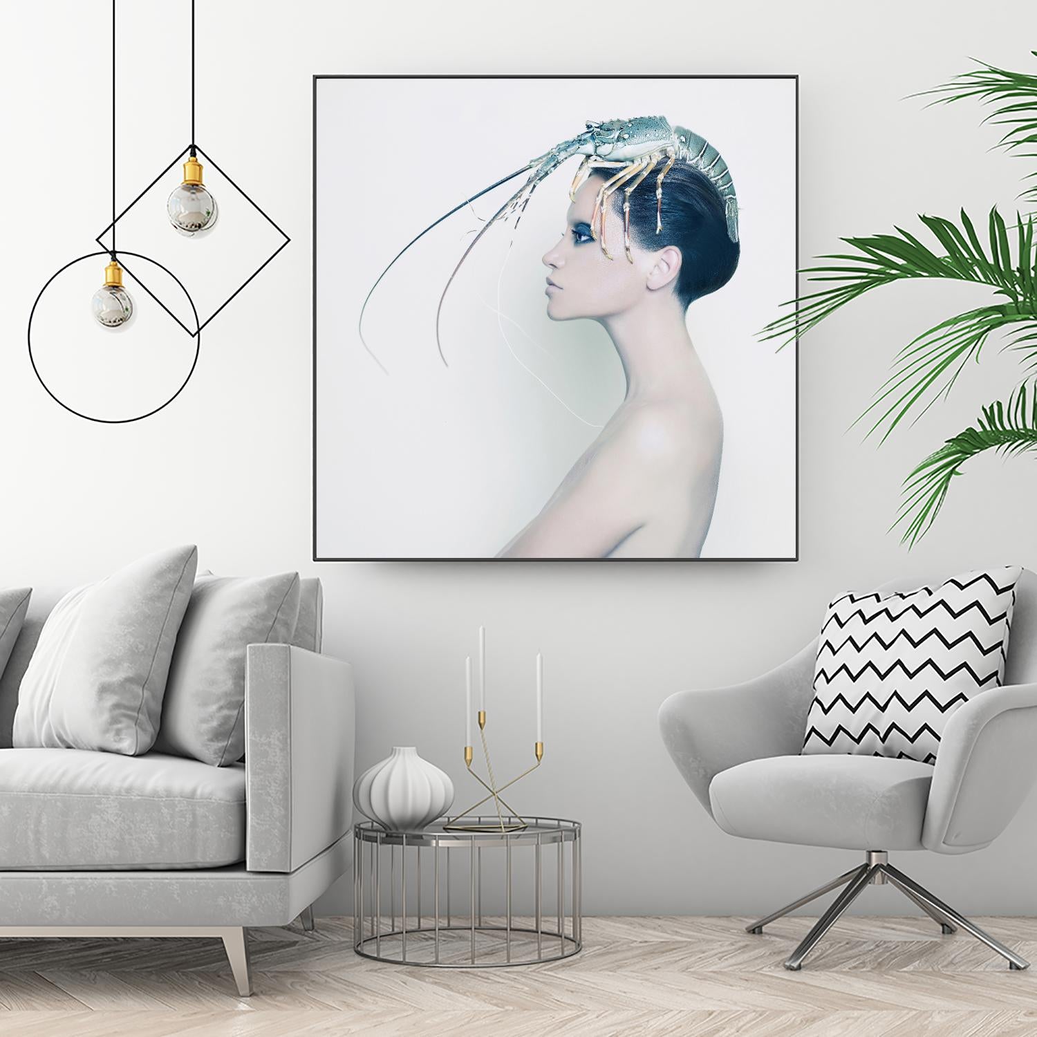 The Lady and the Hummer by Incado on GIANT ART - multicolor photography; figurative