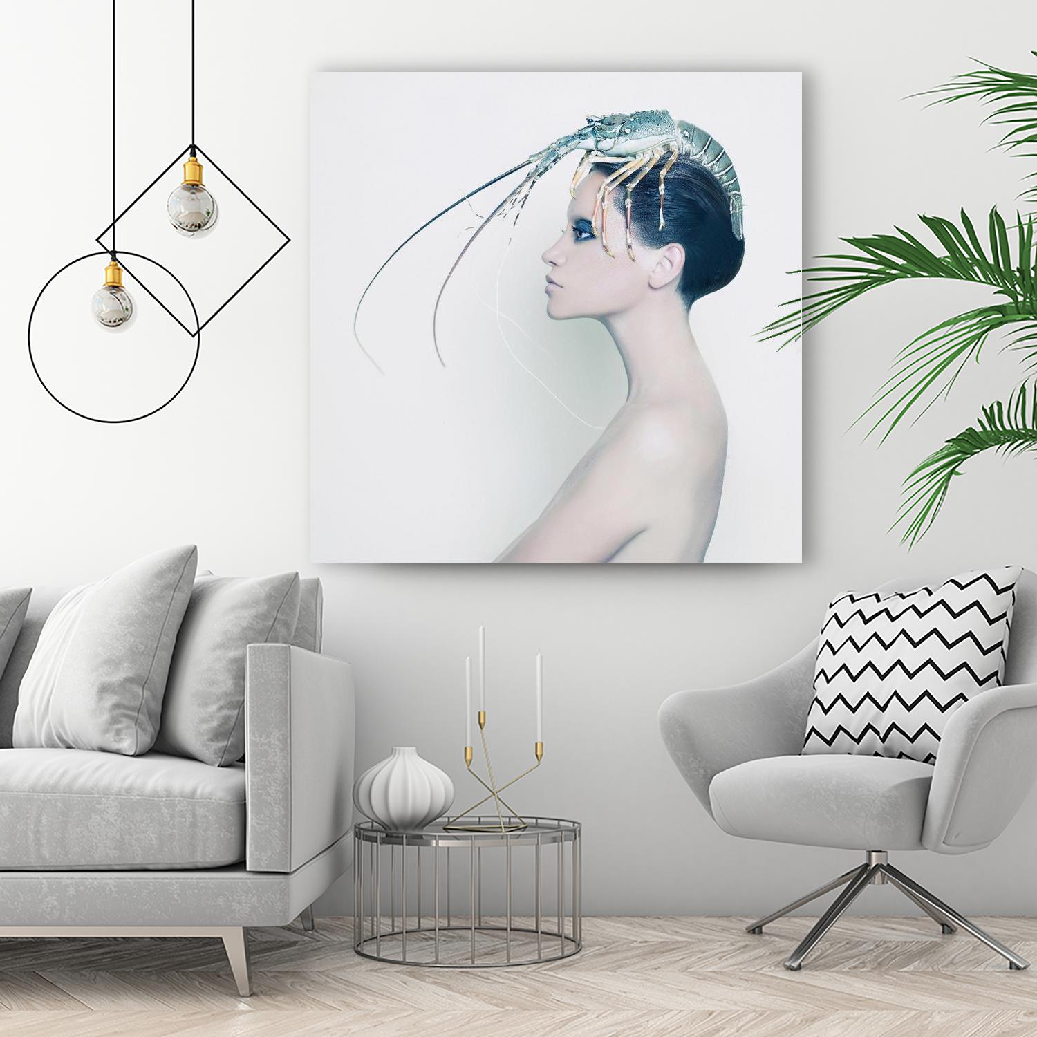 The Lady and the Hummer by Incado on GIANT ART - multicolor photography; figurative