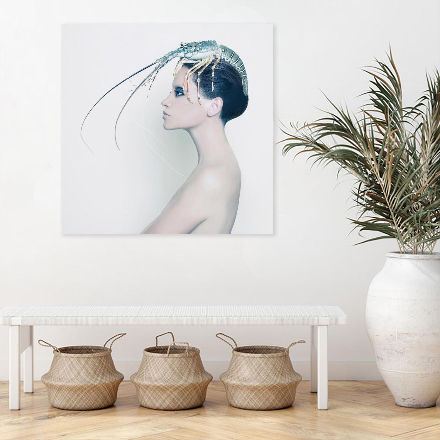 The Lady and the Hummer by Incado on GIANT ART - multicolor photography; figurative