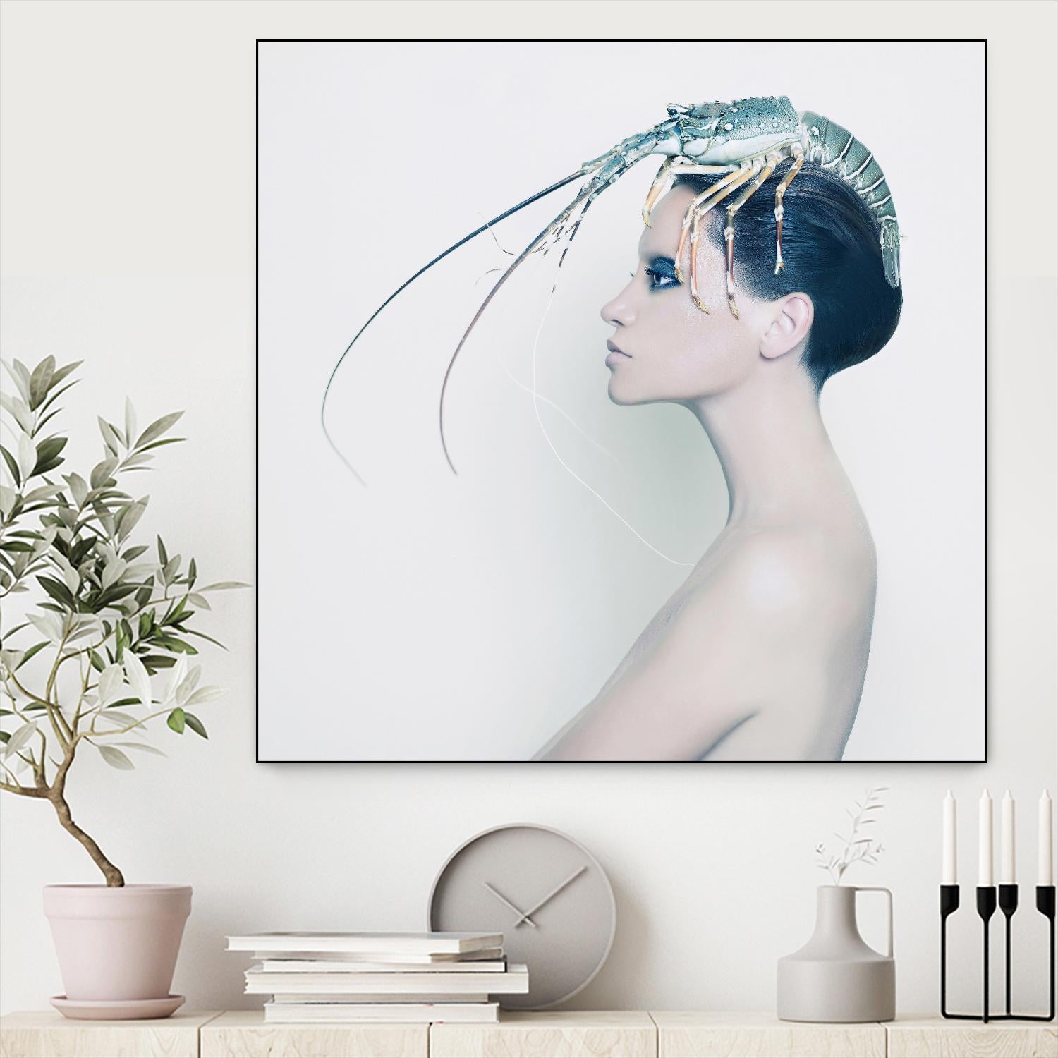 The Lady and the Hummer by Incado on GIANT ART - multicolor photography; figurative