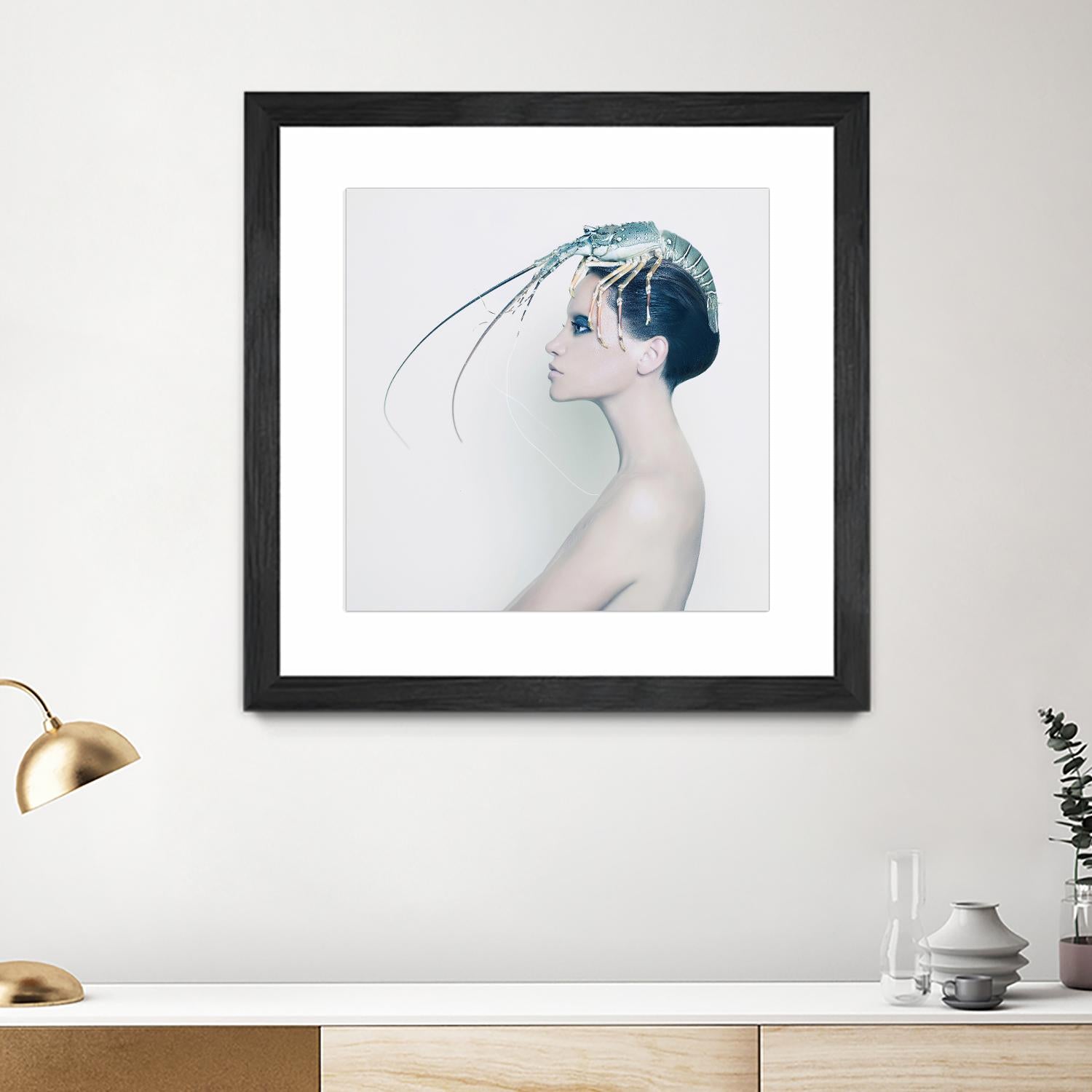 The Lady and the Hummer by Incado on GIANT ART - multicolor photography; figurative