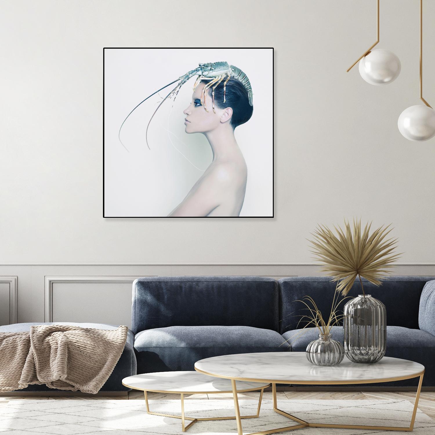 The Lady and the Hummer by Incado on GIANT ART - multicolor photography; figurative