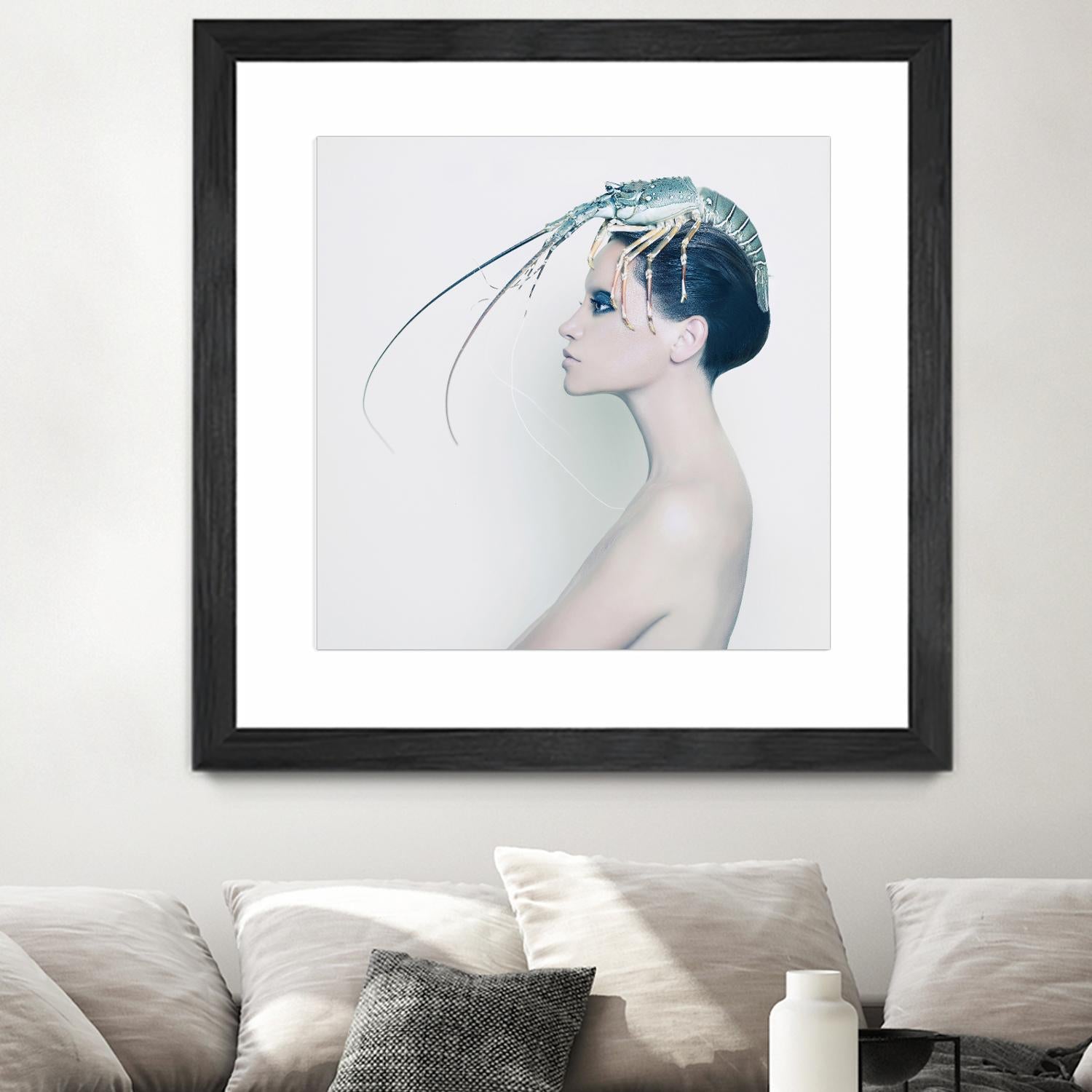 The Lady and the Hummer by Incado on GIANT ART - multicolor photography; figurative