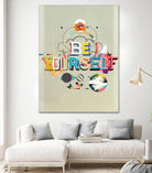 Be Yourself by Kavan & Company on GIANT ART - multi inspirational, novelty, design/type, illustration, typography