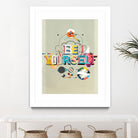 Be Yourself by Kavan & Company on GIANT ART - multi inspirational, novelty, design/type, illustration, typography