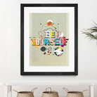 Be Yourself by Kavan & Company on GIANT ART - multi inspirational, novelty, design/type, illustration, typography
