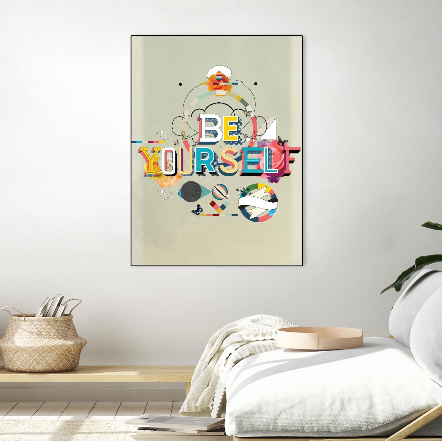 Be Yourself by Kavan & Company on GIANT ART - multi inspirational, novelty, design/type, illustration, typography