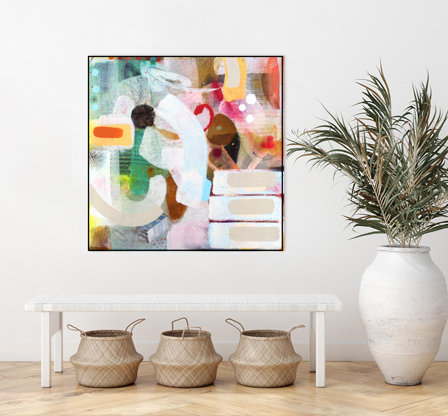 Changed My Mind 3 by Aleah Koury on GIANT ART - white abstract