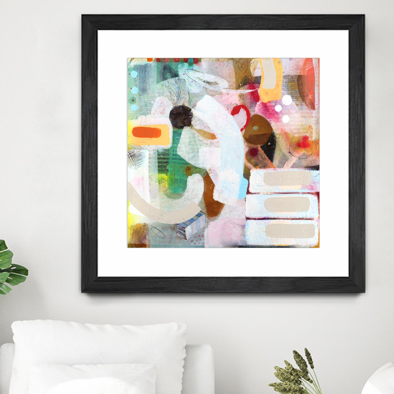 Changed My Mind 3 by Aleah Koury on GIANT ART - white abstract