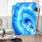 Blue Agate by Nancy Knight on GIANT ART - multicolor abstracts; contemporary