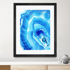 Blue Agate by Nancy Knight on GIANT ART - multicolor abstracts; contemporary