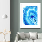 Blue Agate by Nancy Knight on GIANT ART - multicolor abstracts; contemporary
