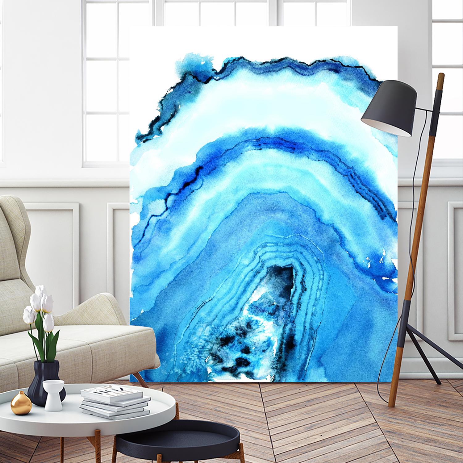 Geode Art by Nancy Knight on GIANT ART - multicolor abstracts; contemporary