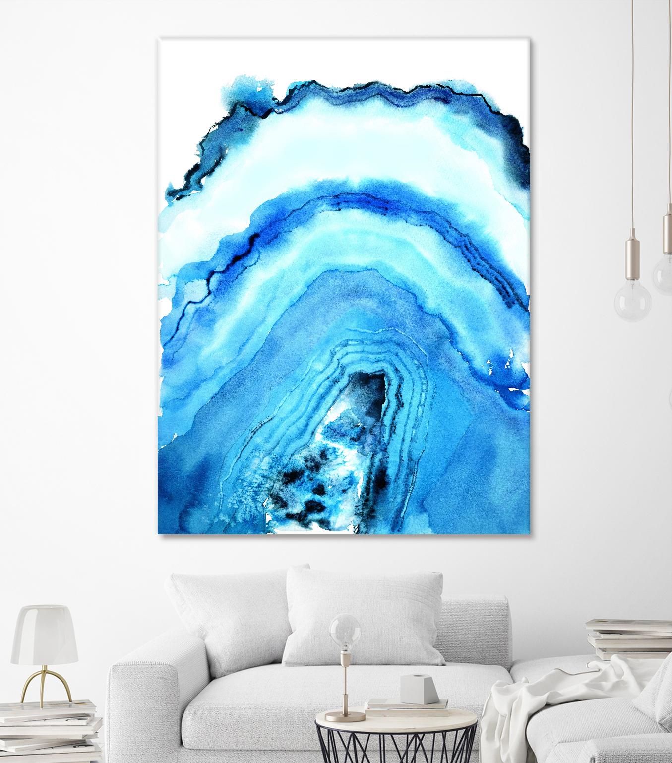 Geode Art by Nancy Knight on GIANT ART - multicolor abstracts; contemporary