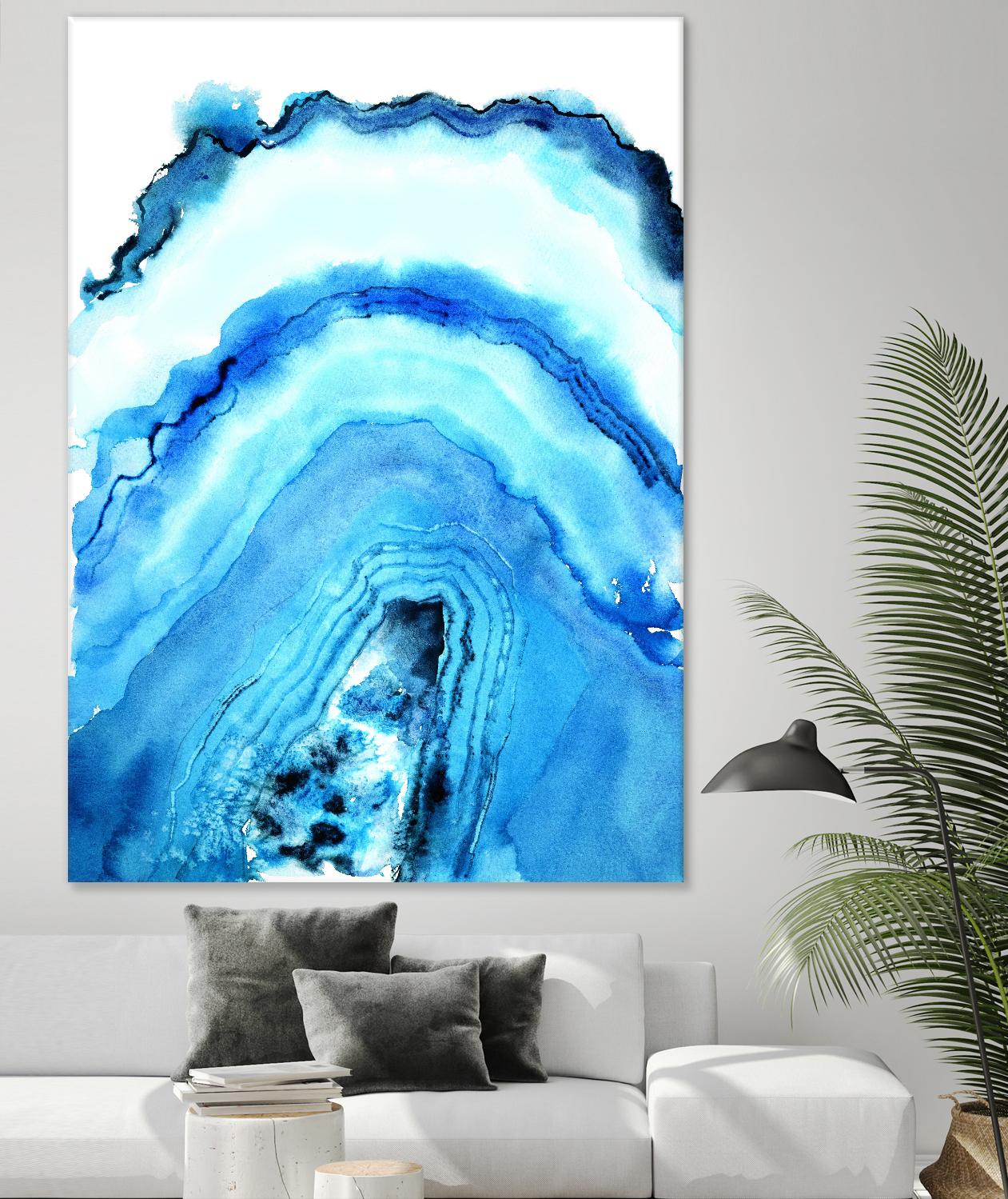 Geode Art by Nancy Knight on GIANT ART - multicolor abstracts; contemporary