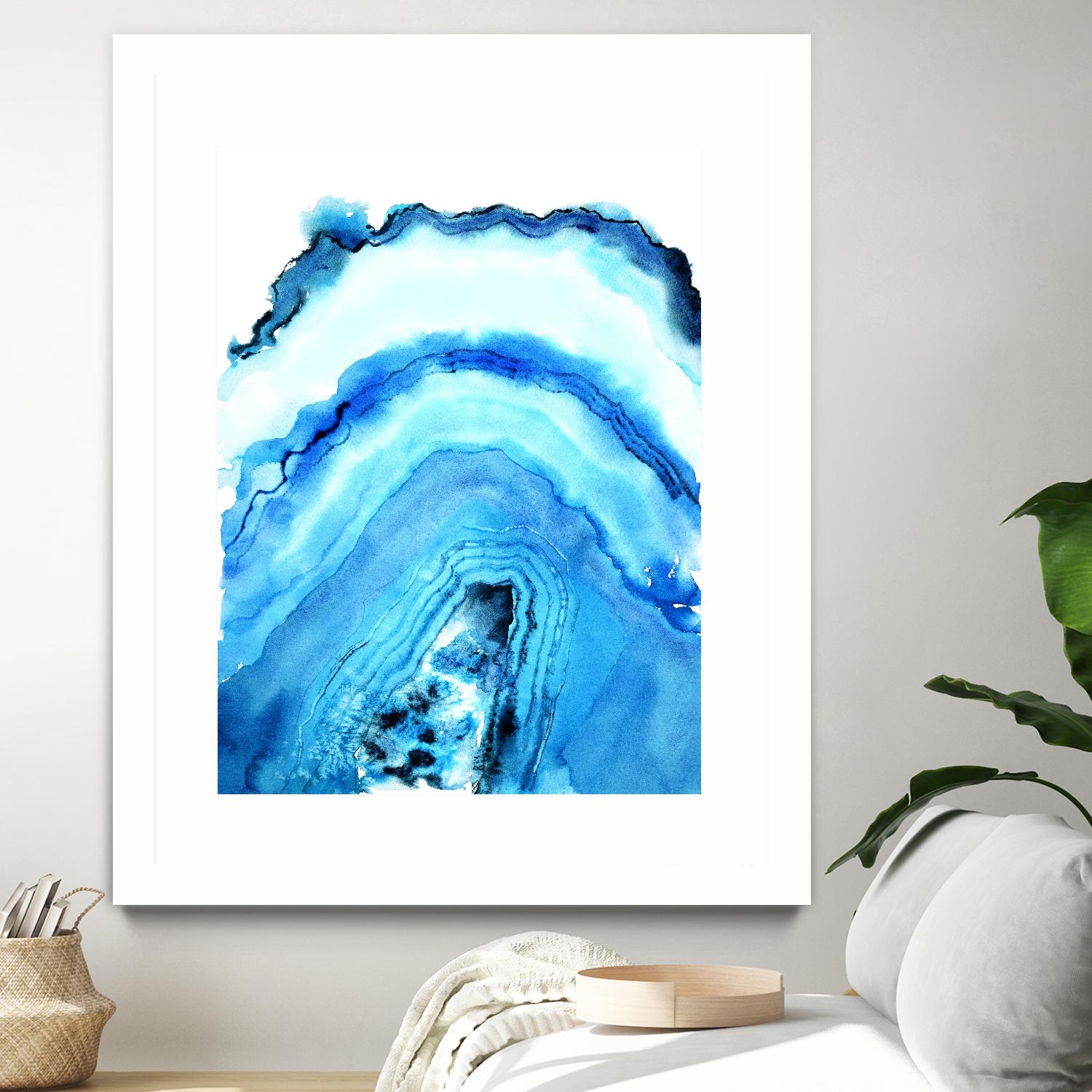 Geode Art by Nancy Knight on GIANT ART - multicolor abstracts; contemporary