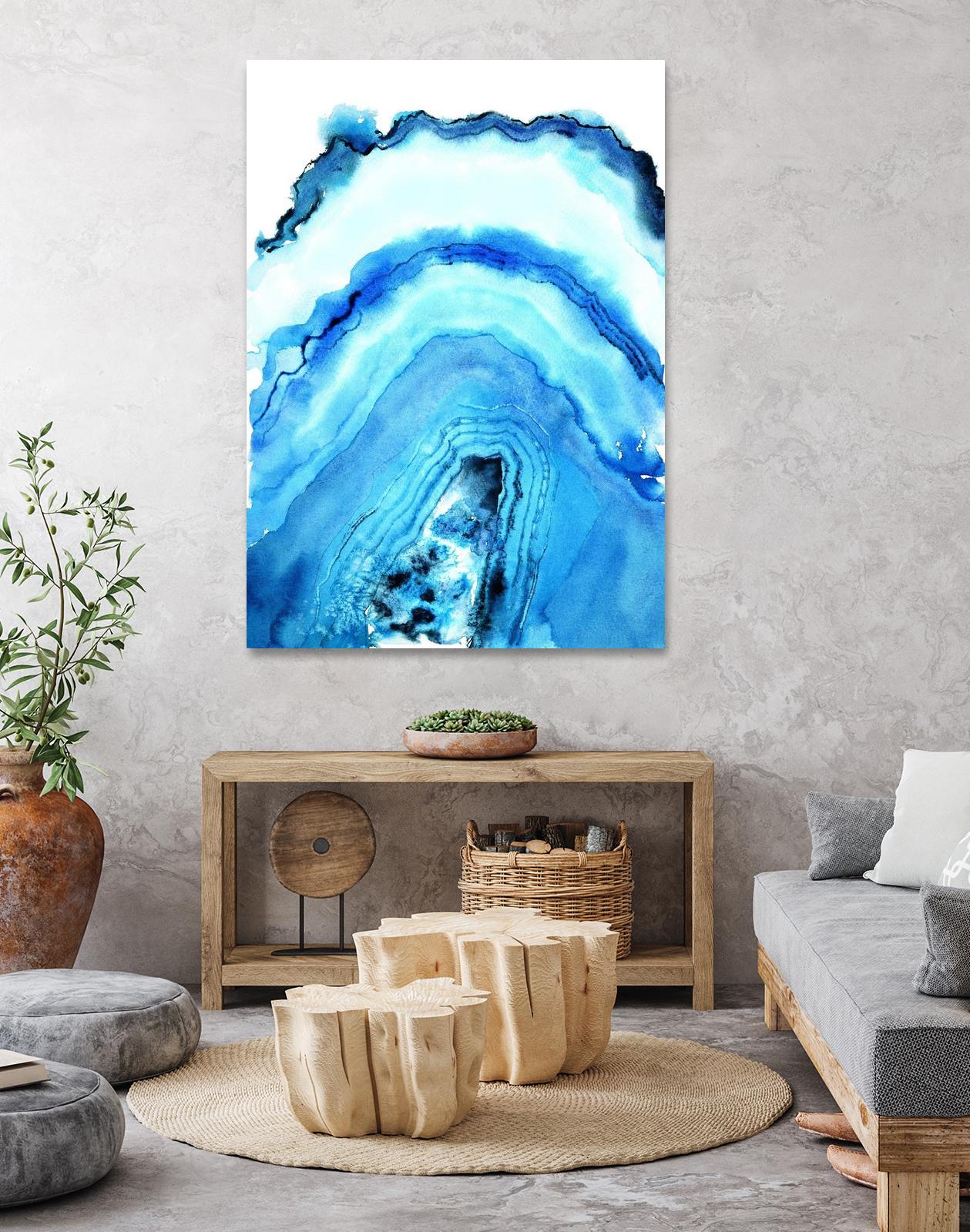 Geode Art by Nancy Knight on GIANT ART - multicolor abstracts; contemporary