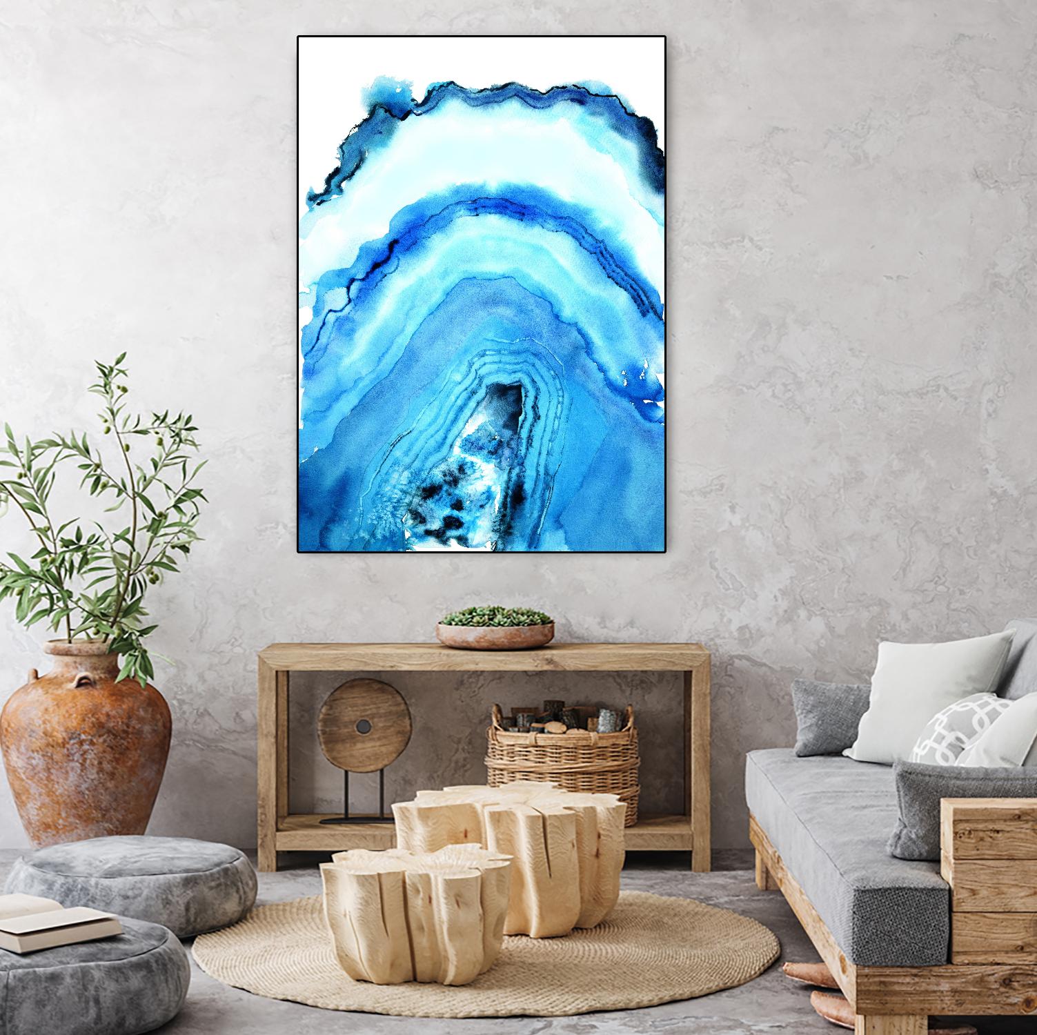 Geode Art by Nancy Knight on GIANT ART - multicolor abstracts; contemporary