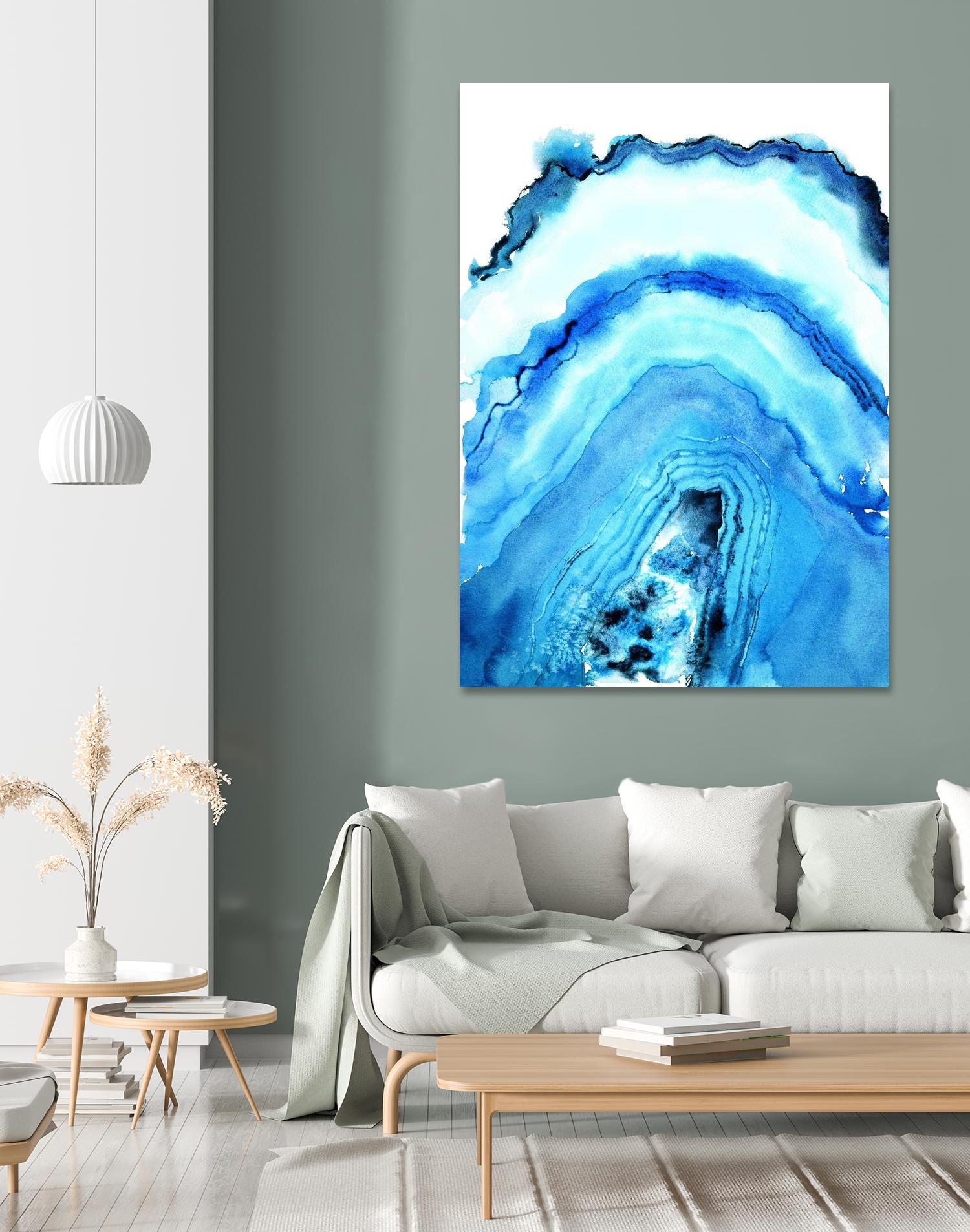 Geode Art by Nancy Knight on GIANT ART - multicolor abstracts; contemporary