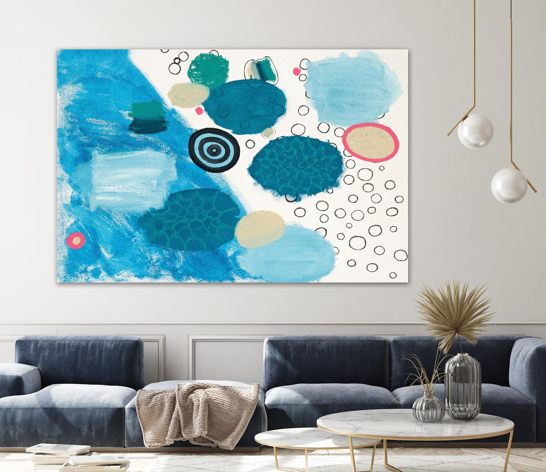 Aftermath by Maggie Kleinpeter on GIANT ART - multicolor abstracts; contemporary