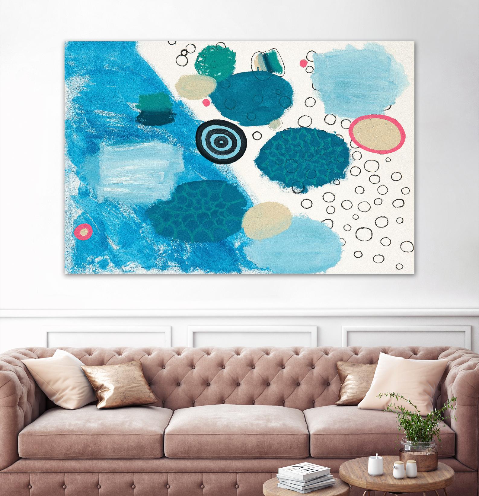 Aftermath by Maggie Kleinpeter on GIANT ART - multicolor abstracts; contemporary