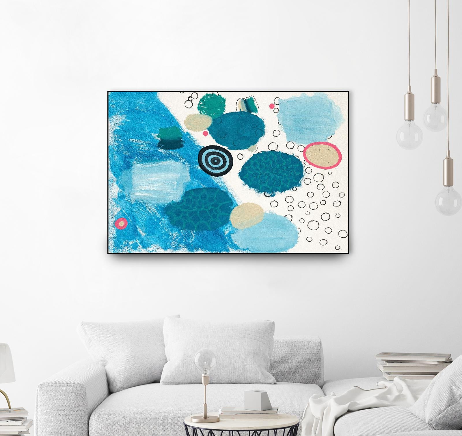 Aftermath by Maggie Kleinpeter on GIANT ART - multicolor abstracts; contemporary