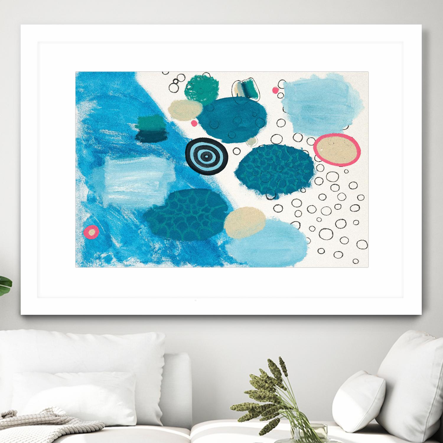 Aftermath by Maggie Kleinpeter on GIANT ART - multicolor abstracts; contemporary