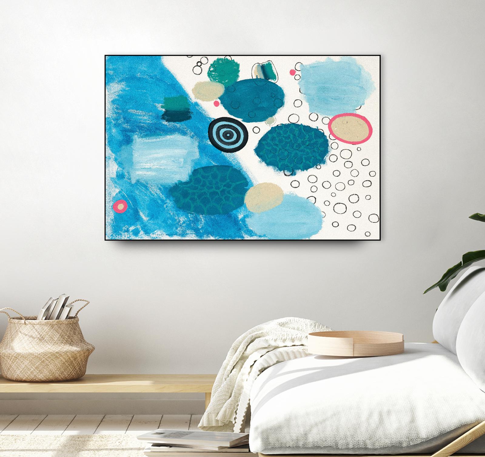 Aftermath by Maggie Kleinpeter on GIANT ART - multicolor abstracts; contemporary