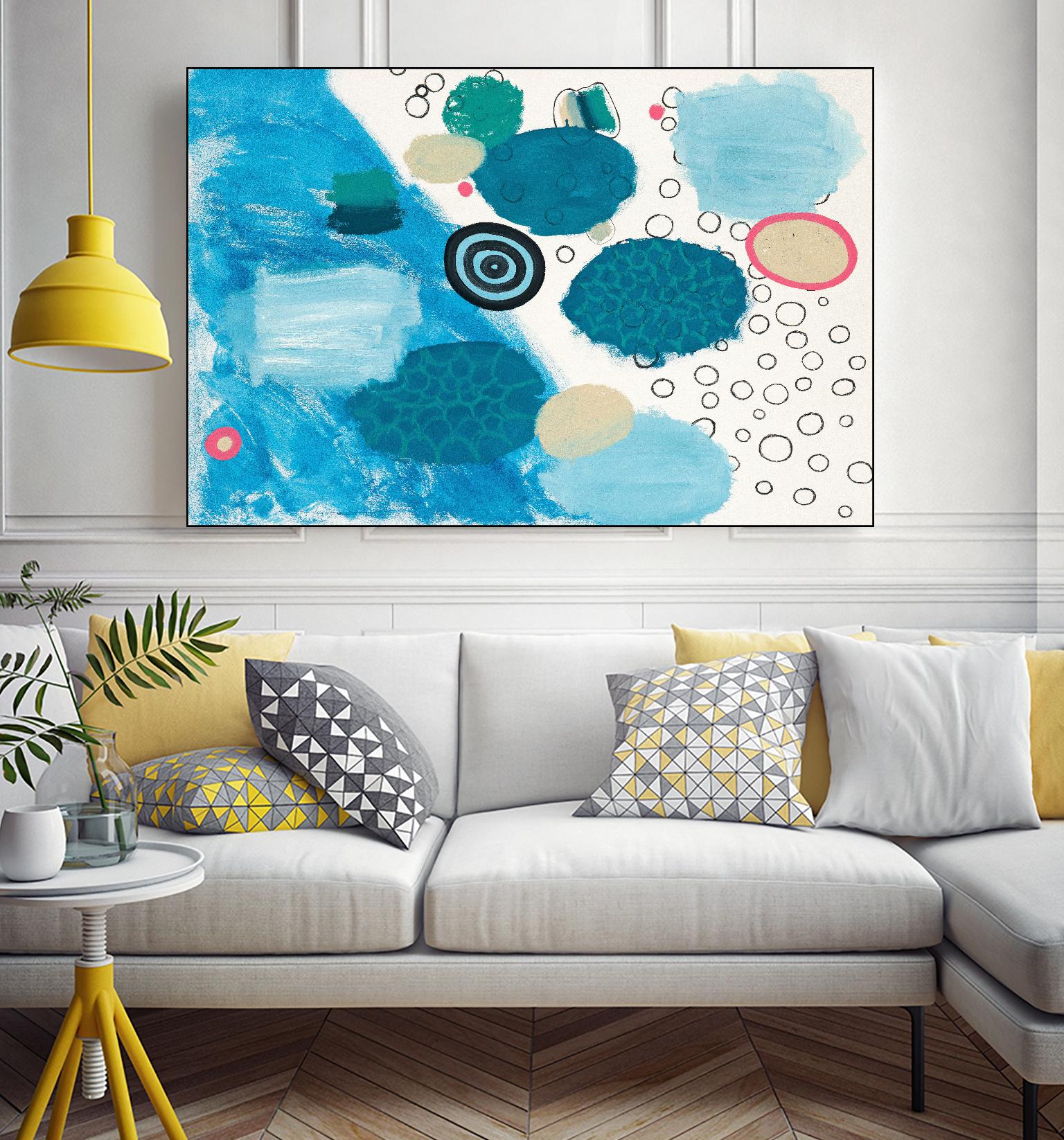 Aftermath by Maggie Kleinpeter on GIANT ART - multicolor abstracts; contemporary